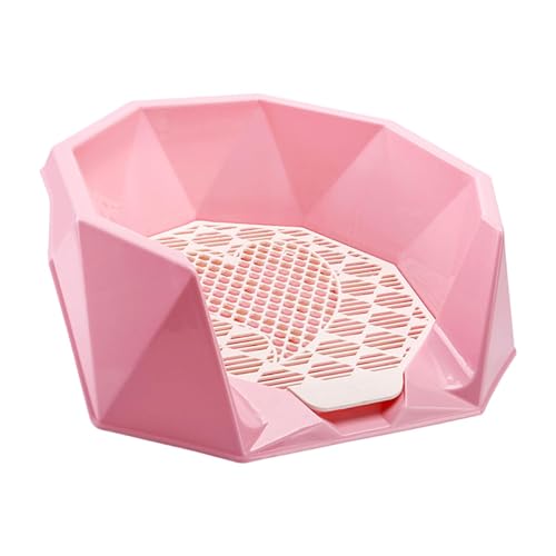 MagiDeal Hundetöpfchen-Tablett für den Innenbereich, Hundetoilette, langlebiger Hundestreubehälter, hält Pfoten und Böden sauber, ROSA MagiDeal Hundetöpfchen-Tablett für den Innenbereich, Hundetoilette, langlebiger Hundestreubehälter, hält Pfoten und Böden sauber, ROSA von MagiDeal