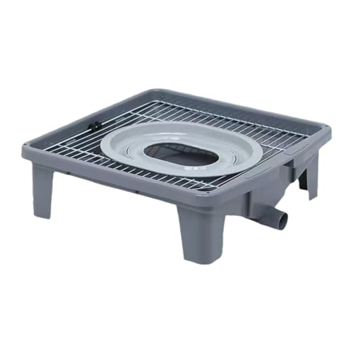 MagiDeal Hundetoilette, Katzentoilette, bequemes Haustierzubehör, rutschfeste Bettpfanne, Halter für Urinunterlage, Haustier-Trainingstablett für Töpfchen, Weiß MagiDeal Hundetoilette, Katzentoilette, bequemes Haustierzubehör, rutschfeste Bettpfanne, Halter für Urinunterlage, Haustier-Trainingstablett für Töpfchen, Weiß von MagiDeal