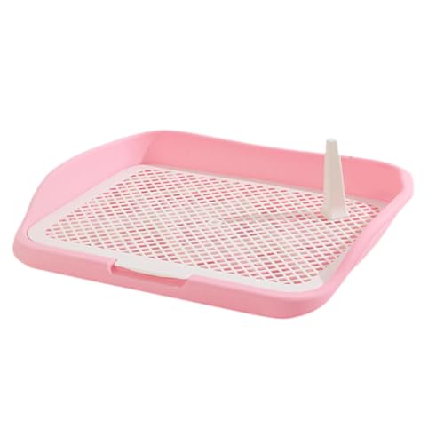 MagiDeal Hundetoilette, Trainingstöpfchen, Innenbereich, offener Einstieg, Hundetoilette, Maschengitter, Toilette, abnehmbarer Pfosten für Kleintiere, Hase, Rosa mittelgroßer Zaun MagiDeal Hundetoilette, Trainingstöpfchen, Innenbereich, offener Einstieg, Hundetoilette, Maschengitter, Toilette, abnehmbarer Pfosten für Kleintiere, Hase, Rosa mittelgroßer Zaun von MagiDeal