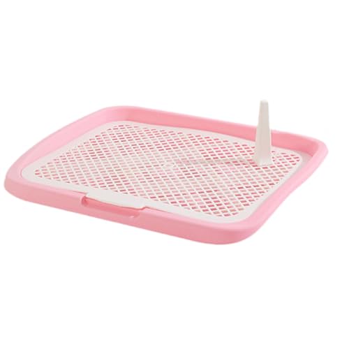 MagiDeal Hundetoilette, Trainingstöpfchen, Innenbereich, offener Einstieg, Hundetoilette, Maschengitter, Toilette, abnehmbarer Pfosten für Kleintiere, Hase, Rosa niedriger Zaun MagiDeal Hundetoilette, Trainingstöpfchen, Innenbereich, offener Einstieg, Hundetoilette, Maschengitter, Toilette, abnehmbarer Pfosten für Kleintiere, Hase, Rosa niedriger Zaun von MagiDeal