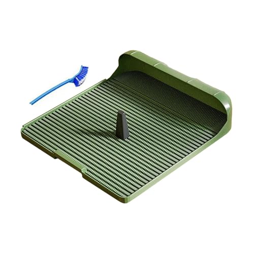 MagiDeal Hundetoilette Hundetoilette mit Pfosten Leicht zu reinigen Wiederverwendbare Pinkelfunktion Töpfchen-Pipiunterlagehalter Trainingstöpfchen Tablett, Greeb M MagiDeal Hundetoilette Hundetoilette mit Pfosten Leicht zu reinigen Wiederverwendbare Pinkelfunktion Töpfchen-Pipiunterlagehalter Trainingstöpfchen Tablett, Greeb M von MagiDeal