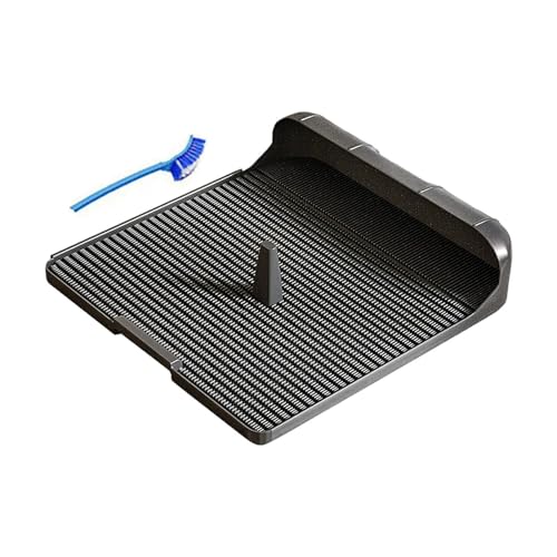 MagiDeal Hundetoilette Hundetoilette mit Pfosten Leicht zu reinigen Wiederverwendbare Pinkelfunktion Töpfchen-Pipiunterlagehalter Trainingstöpfchen Tablett, Grey L MagiDeal Hundetoilette Hundetoilette mit Pfosten Leicht zu reinigen Wiederverwendbare Pinkelfunktion Töpfchen-Pipiunterlagehalter Trainingstöpfchen Tablett, Grey L von MagiDeal