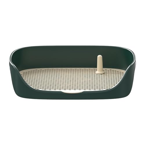 MagiDeal Hundetoiletten-Katzentoilette, Toilettenbecken für drinnen und draußen, tragbare Katzentoilette, Trainingspad-Halter, grün L MagiDeal Hundetoiletten-Katzentoilette, Toilettenbecken für drinnen und draußen, tragbare Katzentoilette, Trainingspad-Halter, grün L von MagiDeal