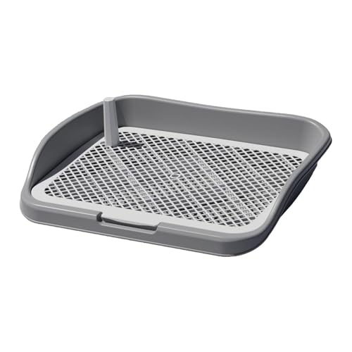 MagiDeal Hundetoiletten-PIPI-Pad-Halter, Hundetöpfchen-Tablett, Gitter, Trainings-WC, Haustier-Katzentoiletten-Trainingspad für Schlafzimmer, Wohnzimmer, grau MagiDeal Hundetoiletten-PIPI-Pad-Halter, Hundetöpfchen-Tablett, Gitter, Trainings-WC, Haustier-Katzentoiletten-Trainingspad für Schlafzimmer, Wohnzimmer, grau von MagiDeal