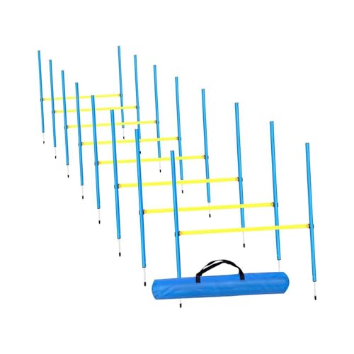 MagiDeal Hundetraining Sprungstange Hunde Sprunghindernis Outdoor Sport Agility Hindernistraining Canine Agility Hürdenset, MagiDeal Hundetraining Sprungstange Hunde Sprunghindernis Outdoor Sport Agility Hindernistraining Canine Agility Hürdenset, von MagiDeal