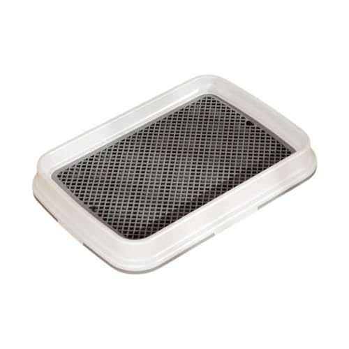 MagiDeal Innenhunde Töpfchen -Zug -Pad -Hundetoilette mit Schutzwand bequemes Mesh Töpfchenschale Halten Sie die Pfoten trocken für kleine Hunde, Grau MagiDeal Innenhunde Töpfchen -Zug -Pad -Hundetoilette mit Schutzwand bequemes Mesh Töpfchenschale Halten Sie die Pfoten trocken für kleine Hunde, Grau von MagiDeal