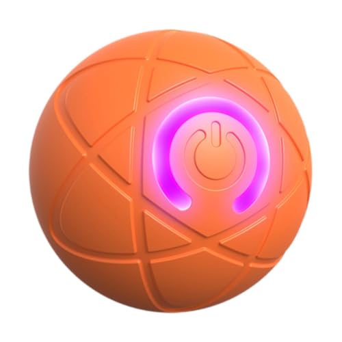 MagiDeal Interaktiver Hunde Spielzeugball Haustier kauen Traning intelligente lustige exziinäre automatische Rolling wiederaufladbar für kätzchen Haustier, Orange MagiDeal Interaktiver Hunde Spielzeugball Haustier kauen Traning intelligente lustige exziinäre automatische Rolling wiederaufladbar für kätzchen Haustier, Orange von MagiDeal