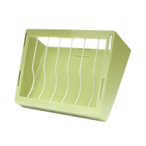 MagiDeal Kaninchen -Heu -Feeder -Rack Grashalter Hütte Heuspeicher Feeder Fütterungsregal Hütte Accessoires für Hamster Meerschweinchen Igel Igel, GrÜn von MagiDeal