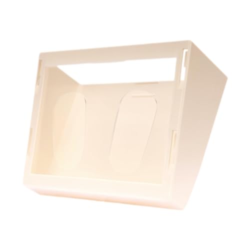MagiDeal Kaninchen -Heu -Feeder kleine Tier Heukrise, Bequeme, weniger verschwendete Hasenfuttermittel -Rack -Lebensmittelspender für Haustiere kleines Tier, Beige von MagiDeal
