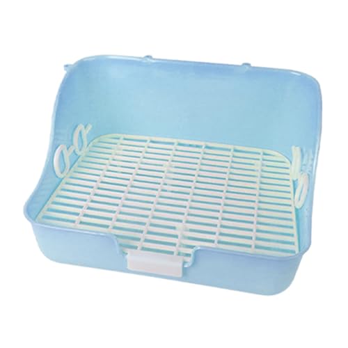MagiDeal Kaninchendrüsenbox kleine Haustiere Bettentwickler Zierzubehör mit Schubladen Haustier Pan Potty Ecke für Chinchilla, Blau MagiDeal Kaninchendrüsenbox kleine Haustiere Bettentwickler Zierzubehör mit Schubladen Haustier Pan Potty Ecke für Chinchilla, Blau von MagiDeal