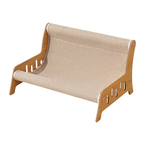 MagiDeal Katzen-Sisal-Loungesessel, Katzenhängematte, verschleißfestes, Robustes Holzmöbelstück, Katzensofa, Katzenliege für Hunde, Kätzchen, XXL MagiDeal Katzen-Sisal-Loungesessel, Katzenhängematte, verschleißfestes, Robustes Holzmöbelstück, Katzensofa, Katzenliege für Hunde, Kätzchen, XXL von MagiDeal