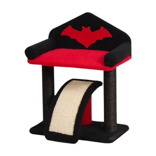 MagiDeal Katzenbaum, Katzenturm, Haustiermöbel-Hängematte mit Halloween-Motiv, Kratzbaum mit Couch für Hauskatzen, Aktivitätszentrum, Spielruhe MagiDeal Katzenbaum, Katzenturm, Haustiermöbel-Hängematte mit Halloween-Motiv, Kratzbaum mit Couch für Hauskatzen, Aktivitätszentrum, Spielruhe von MagiDeal