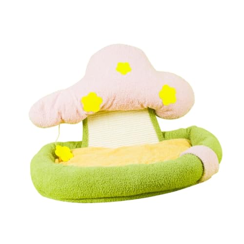 MagiDeal Katzenbett, Katzensofabett, Katzencouchbett, bequem, abnehmbar, schönes Hundebett, Katzenschlafbett für Kätzchen, Katzen, kleine Hunde, Welpen, GrÜn, S MagiDeal Katzenbett, Katzensofabett, Katzencouchbett, bequem, abnehmbar, schönes Hundebett, Katzenschlafbett für Kätzchen, Katzen, kleine Hunde, Welpen, GrÜn, S von MagiDeal