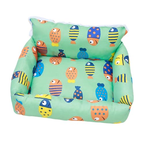 MagiDeal Katzenbett Schlafbett Haustier Accessoires Atmungsaktives Loungebett Hund Schlaf Nest Katze Kratzkorb für Interaktionsklauenschleife, S MagiDeal Katzenbett Schlafbett Haustier Accessoires Atmungsaktives Loungebett Hund Schlaf Nest Katze Kratzkorb für Interaktionsklauenschleife, S von MagiDeal