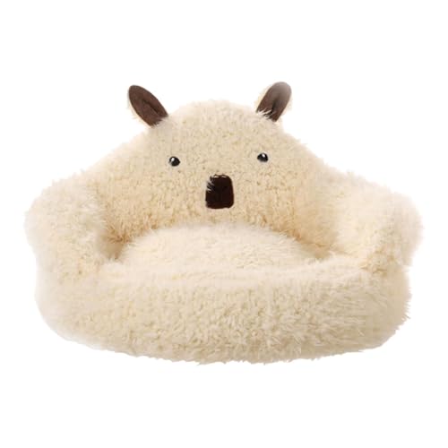 MagiDeal Katzenbett für Hauskatzen, Plüsch-Haustierbett, selbstwärmend, zum Schlafen, beruhigend, Herbst/Winter, gemütlich, Winterkatzen, Haus, Haustier, Katzensofa-Nest MagiDeal Katzenbett für Hauskatzen, Plüsch-Haustierbett, selbstwärmend, zum Schlafen, beruhigend, Herbst/Winter, gemütlich, Winterkatzen, Haus, Haustier, Katzensofa-Nest von MagiDeal