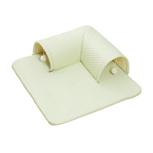 MagiDeal Katzenbettmatte, Kühlmatte, Spielmatte, Multifunktionskissen, Hundeunterlage mit doppelter Öffnung, leicht zu reinigen, praktische Kistenmatte, Grün, 70x70x20cm MagiDeal Katzenbettmatte, Kühlmatte, Spielmatte, Multifunktionskissen, Hundeunterlage mit doppelter Öffnung, leicht zu reinigen, praktische Kistenmatte, Grün, 70x70x20cm von MagiDeal