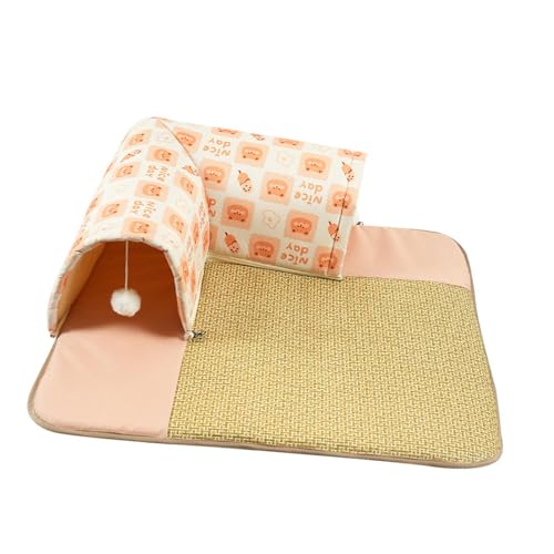 MagiDeal Katzenbettmatte, Kühlmatte, Spielmatte, Multifunktionskissen, Hundeunterlage mit doppelter Öffnung, leicht zu reinigen, praktische Kistenmatte, Orange, 70x70x20cm MagiDeal Katzenbettmatte, Kühlmatte, Spielmatte, Multifunktionskissen, Hundeunterlage mit doppelter Öffnung, leicht zu reinigen, praktische Kistenmatte, Orange, 70x70x20cm von MagiDeal