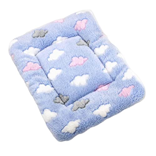 MagiDeal Katzenbettmatten Hundebettmatte Weiche Haustierschlafmatten Fleece Waschbare Käfigunterlage Haustierunterlage für, Kaninchen, Welpen, blaues S MagiDeal Katzenbettmatten Hundebettmatte Weiche Haustierschlafmatten Fleece Waschbare Käfigunterlage Haustierunterlage für, Kaninchen, Welpen, blaues S von MagiDeal