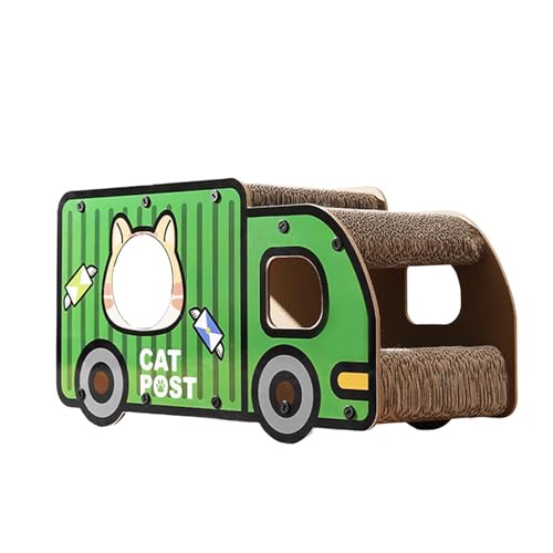 MagiDeal Katzenhaus-Kratzbrett, LKW, Cartoon-Kratzbrett, Katzenkratzbrett, Katzenkratzbrett, Katzenkratzbox für Kätzchen, Kätzchen, Lastwagen MagiDeal Katzenhaus-Kratzbrett, LKW, Cartoon-Kratzbrett, Katzenkratzbrett, Katzenkratzbrett, Katzenkratzbox für Kätzchen, Kätzchen, Lastwagen von MagiDeal