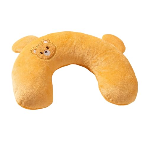 MagiDeal Katzenkissen, U-förmiges Katzenkissen, interaktives Spielzeug, waschbar, süßes, bequemes Hundekissen, Tierkissen für Kaninchen, Hunde, Kätzchen, Braunbär MagiDeal Katzenkissen, U-förmiges Katzenkissen, interaktives Spielzeug, waschbar, süßes, bequemes Hundekissen, Tierkissen für Kaninchen, Hunde, Kätzchen, Braunbär von MagiDeal