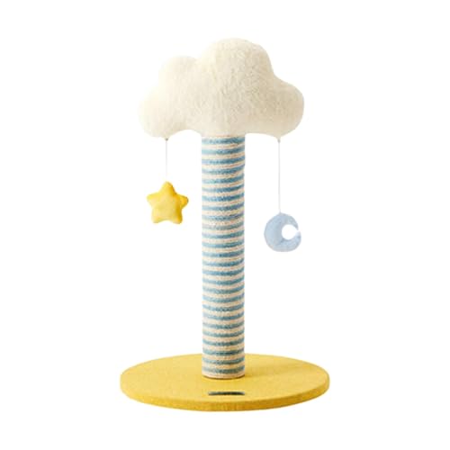 MagiDeal Katzenkletterbaum mit Mond und Sternen, Spielball, Spielzeug, Möbelschutz, Moderne Wolkenform, Kratzbaum, Katzenbaumturm für Kätzchen MagiDeal Katzenkletterbaum mit Mond und Sternen, Spielball, Spielzeug, Möbelschutz, Moderne Wolkenform, Kratzbaum, Katzenbaumturm für Kätzchen von MagiDeal