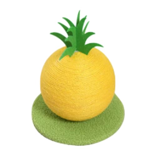 MagiDeal Katzenkratzball, Sisal-Kratzbaum, interaktiver Übungsmöbelschutz, lustiger Katzenkratzball, Katzenkratzbaum, Gelb MagiDeal Katzenkratzball, Sisal-Kratzbaum, interaktiver Übungsmöbelschutz, lustiger Katzenkratzball, Katzenkratzbaum, Gelb von MagiDeal