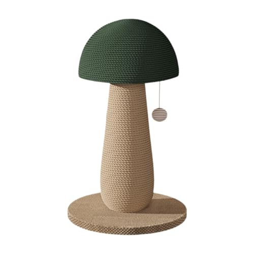 MagiDeal Katzenkratzbaum, Sisalseil-Kratzbaum, Haustierbedarf mit hängendem Ball, Kätzchenkratzbaum, Sisal-Kratzbaum für Hauskatzen von MagiDeal