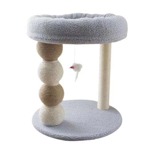 MagiDeal Katzenkratzbaum für kleine Katzen, Kleiner Katzenbaum, Sitzstange, Katzenmöbel, Kratzbaum für Kätzchen, Katzenkratzbaum aus Sisal, Blau MagiDeal Katzenkratzbaum für kleine Katzen, Kleiner Katzenbaum, Sitzstange, Katzenmöbel, Kratzbaum für Kätzchen, Katzenkratzbaum aus Sisal, Blau von MagiDeal