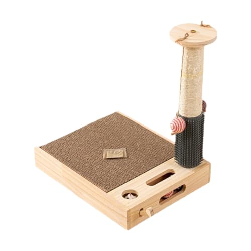 MagiDeal Katzenkratzbaum mit Ball Interaktives Spielzeug Dekor Katzenkratzbaum MagiDeal Katzenkratzbaum mit Ball Interaktives Spielzeug Dekor Katzenkratzbaum von MagiDeal