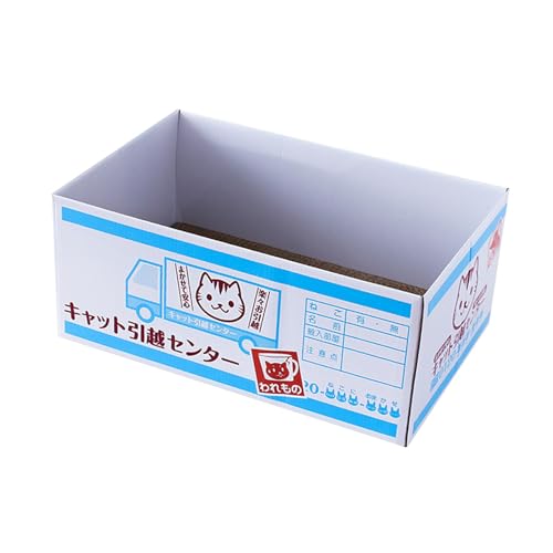 MagiDeal Katzenkratzbox aus Pappe, Lounge-Bett, Kratzen, Spielen, Schlafen, Schleifen, Klaue, Kätzchennest, Kratzbrett, Katzenkratzbrett, Hellblau MagiDeal Katzenkratzbox aus Pappe, Lounge-Bett, Kratzen, Spielen, Schlafen, Schleifen, Klaue, Kätzchennest, Kratzbrett, Katzenkratzbrett, Hellblau von MagiDeal