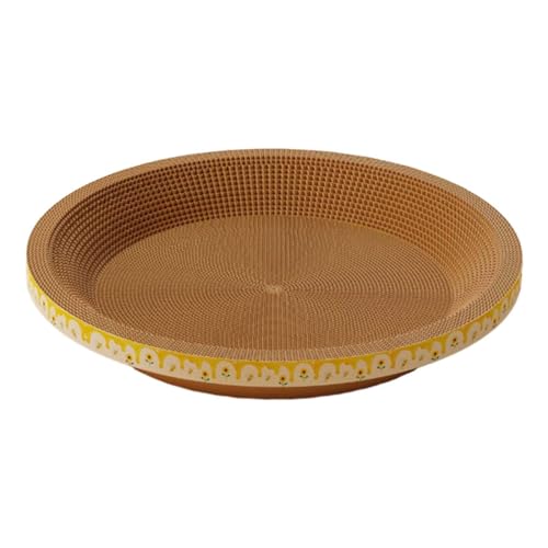 MagiDeal Katzenkratzbrett, Lounge-Bett, interaktives Spielzeug, Couch, multifunktional, verschleißfest, rundes Katzenkratzbrett für Kätzchen und Kätzchen, 55cmx10cm MagiDeal Katzenkratzbrett, Lounge-Bett, interaktives Spielzeug, Couch, multifunktional, verschleißfest, rundes Katzenkratzbrett für Kätzchen und Kätzchen, 55cmx10cm von MagiDeal