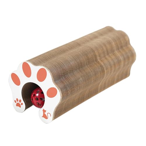 MagiDeal Katzenkratzbrett Katzenkratzunterlage Faltbares Katzenschleifen mit Ball Lustiges Spielzeug Wellpappe Kratzbrett Katzenspielzeug MagiDeal Katzenkratzbrett Katzenkratzunterlage Faltbares Katzenschleifen mit Ball Lustiges Spielzeug Wellpappe Kratzbrett Katzenspielzeug von MagiDeal