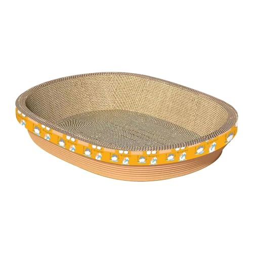 MagiDeal Katzenkratzbrett aus Karton, Katzenliege, Couch, Möbelschutz, Schleifklauenauflage, Katzenschlafbett, Katzenkratzbrett, m MagiDeal Katzenkratzbrett aus Karton, Katzenliege, Couch, Möbelschutz, Schleifklauenauflage, Katzenschlafbett, Katzenkratzbrett, m von MagiDeal