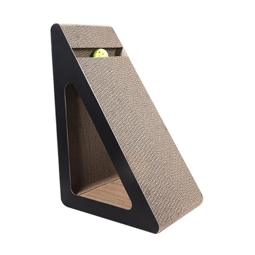 MagiDeal Katzenkratzbrett aus Karton, Kratzspielzeug, Nest, Bett, Spiel- und Sitzstange, Schleifkralle verhindert Möbelschäden, Katzenkratzbrett, L MagiDeal Katzenkratzbrett aus Karton, Kratzspielzeug, Nest, Bett, Spiel- und Sitzstange, Schleifkralle verhindert Möbelschäden, Katzenkratzbrett, L von MagiDeal