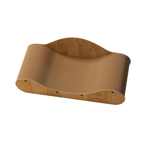 MagiDeal Katzenkratzbrett aus Wellpappe, Couchbett, Katzenkratzbrett, Katzenspielzeug, Zubehör, verschleißfest, für Hauskatzen und Kätzchen, l MagiDeal Katzenkratzbrett aus Wellpappe, Couchbett, Katzenkratzbrett, Katzenspielzeug, Zubehör, verschleißfest, für Hauskatzen und Kätzchen, l von MagiDeal