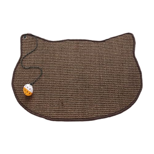MagiDeal Katzenkratzermatte Kratzte Teppichklauen für Innenkatzen Haustierkissen tragen resistent mit interaktivem Katzenspielzeugspielpolster, Kaffee MagiDeal Katzenkratzermatte Kratzte Teppichklauen für Innenkatzen Haustierkissen tragen resistent mit interaktivem Katzenspielzeugspielpolster, Kaffee von MagiDeal