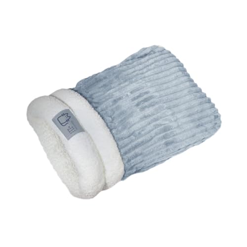 MagiDeal Katzenschlafsack, halbgeschlossen, Haustierhöhle, gemütliches, Komfortables Versteck, halb überdachte Katzenhöhle für, Grau, L MagiDeal Katzenschlafsack, halbgeschlossen, Haustierhöhle, gemütliches, Komfortables Versteck, halb überdachte Katzenhöhle für, Grau, L von MagiDeal