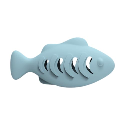 MagiDeal Katzenspielzeug, Futterspender, Futterspender, Kauspielzeug für Katzen aus, Fischform für spielerische Ablenkung, Katzenspielzeug, Blau MagiDeal Katzenspielzeug, Futterspender, Futterspender, Kauspielzeug für Katzen aus, Fischform für spielerische Ablenkung, Katzenspielzeug, Blau von MagiDeal