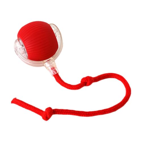 MagiDeal Katzenspielzeug Ball Beweglicher Ball Spielzeug Übung Unterhaltung Tragbarer Haustierball Elektrisches Katzenspielzeug Katzenrollball Spielzeug für, Rot MagiDeal Katzenspielzeug Ball Beweglicher Ball Spielzeug Übung Unterhaltung Tragbarer Haustierball Elektrisches Katzenspielzeug Katzenrollball Spielzeug für, Rot von MagiDeal