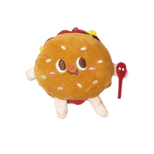 MagiDeal Katzenspielzeug mit Katzenminze, Kauspielzeug für Haustiere, Spielzeug, Cartoon-Kätzchen, Zahnreinigung, Kauen für Hauskatzen, Kätzchenbedarf, Hamburger MagiDeal Katzenspielzeug mit Katzenminze, Kauspielzeug für Haustiere, Spielzeug, Cartoon-Kätzchen, Zahnreinigung, Kauen für Hauskatzen, Kätzchenbedarf, Hamburger von MagiDeal