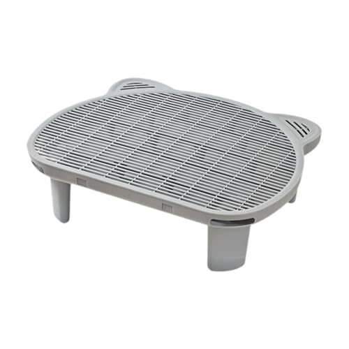 MagiDeal Katzenstreu-Matte, Katzenstufen, Katzenrampe für Katzentoilette, waschbar, Doppellagiges Katzenstreu-Fänger-Trittbrettpolster für, Grau MagiDeal Katzenstreu-Matte, Katzenstufen, Katzenrampe für Katzentoilette, waschbar, Doppellagiges Katzenstreu-Fänger-Trittbrettpolster für, Grau von MagiDeal