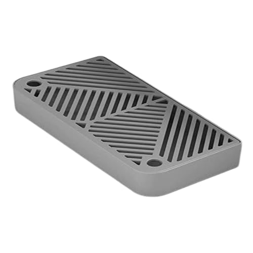 MagiDeal Katzenstreu Matte Doppelschichtschichtiger Abfall Trapper Doppelschicht Katzenstrauder -Fängerboard -Fußbodenpolster für Pet Supply, Grau MagiDeal Katzenstreu Matte Doppelschichtschichtiger Abfall Trapper Doppelschicht Katzenstrauder -Fängerboard -Fußbodenpolster für Pet Supply, Grau von MagiDeal