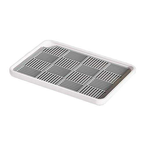 MagiDeal Katzenstreu-Pad, Filterfunktion, Streukontrolle, Katzentoilette, vorderes Fußpedal, Pad, 34,3 x 24,9 x 2 cm MagiDeal Katzenstreu-Pad, Filterfunktion, Streukontrolle, Katzentoilette, vorderes Fußpedal, Pad, 34,3 x 24,9 x 2 cm von MagiDeal
