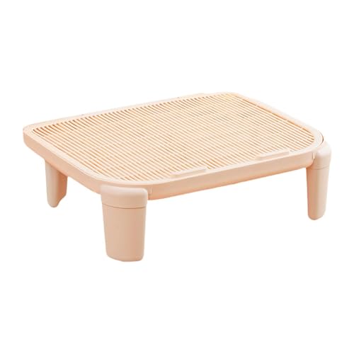 MagiDeal Katzenstreurampe, tragbares für Kätzchen, wasserdicht, urinfest, Katzenstreustufe für Tierbedarf, Toilette, Wohnzimmer, Kaffee von MagiDeal
