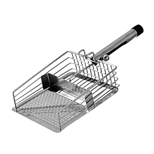 MagiDeal Katzenstreuschaufel, Push-Pull-Katzenstreuschaufeln, stabil, bequem zu greifen, leichte Katzensandschaufeln, Multifunktion für Katzen, Stahlgriff MagiDeal Katzenstreuschaufel, Push-Pull-Katzenstreuschaufeln, stabil, bequem zu greifen, leichte Katzensandschaufeln, Multifunktion für Katzen, Stahlgriff von MagiDeal