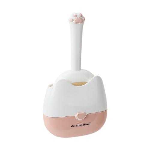 MagiDeal Katzenstreuschaufel mit Halter mit Aufbewahrung, einfache Reinigung, Haustierschaufeln, Katzenstreuhalter, breiter Korb, Sieb für Wohnzimmer, Rosa MagiDeal Katzenstreuschaufel mit Halter mit Aufbewahrung, einfache Reinigung, Haustierschaufeln, Katzenstreuhalter, breiter Korb, Sieb für Wohnzimmer, Rosa von MagiDeal