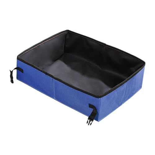 MagiDeal Katzentoilette, Bettpfanne für Haustiere, Oxford Stoff, Moderne wasserdichte Katzentoilette, Haustiertoilette für Auto, Camping, Reisen, Van, Flugzeug, Blau S MagiDeal Katzentoilette, Bettpfanne für Haustiere, Oxford Stoff, Moderne wasserdichte Katzentoilette, Haustiertoilette für Auto, Camping, Reisen, Van, Flugzeug, Blau S von MagiDeal