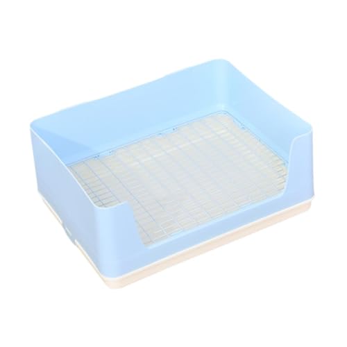 MagiDeal Katzentoilette, Ecktoilette, Spritzschutz, Bettpfannenablage, Haustiertoilette für Hamster, Meerschweinchen, BLAU MagiDeal Katzentoilette, Ecktoilette, Spritzschutz, Bettpfannenablage, Haustiertoilette für Hamster, Meerschweinchen, BLAU von MagiDeal