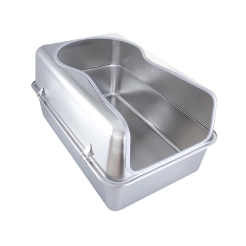 MagiDeal Katzentoilette, Katzenbettpfanne, Stabiles Kätzchentöpfchen, Toilette für Katzen, Kätzchen MagiDeal Katzentoilette, Katzenbettpfanne, Stabiles Kätzchentöpfchen, Toilette für Katzen, Kätzchen von MagiDeal