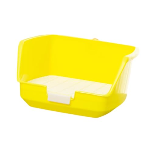 MagiDeal Katzentoilette, Katzentoilette für Kleintiere, erhöhter Zaun, Spritzschutz, Bettpfanne, Ecktoilette, Haustiertoilette, GELB MagiDeal Katzentoilette, Katzentoilette für Kleintiere, erhöhter Zaun, Spritzschutz, Bettpfanne, Ecktoilette, Haustiertoilette, GELB von MagiDeal